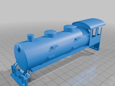 Helsier Fireless 0-6-0