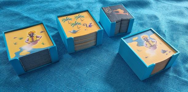 1001 Iles Game Box for card / boite pour carte