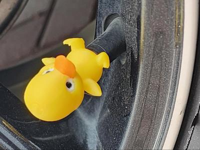 Cute 4 color (AMS) Jeep Duck Air Valve Caps 