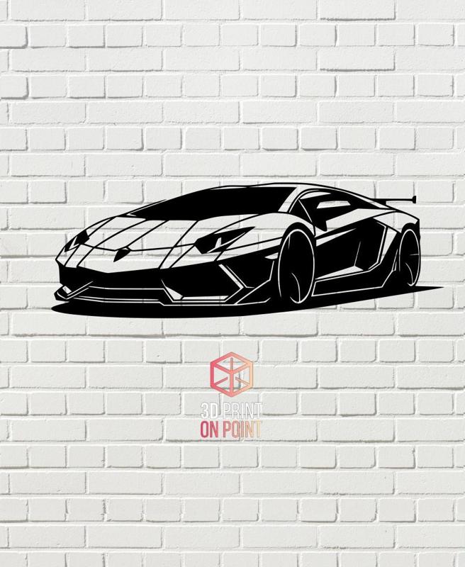 LAMBORGHINI AVENTADOR 2 - WALL ART