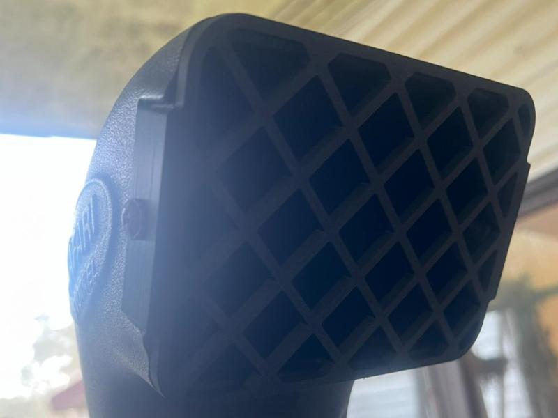 Snorkel face plate for Ø88 Safari snorkel