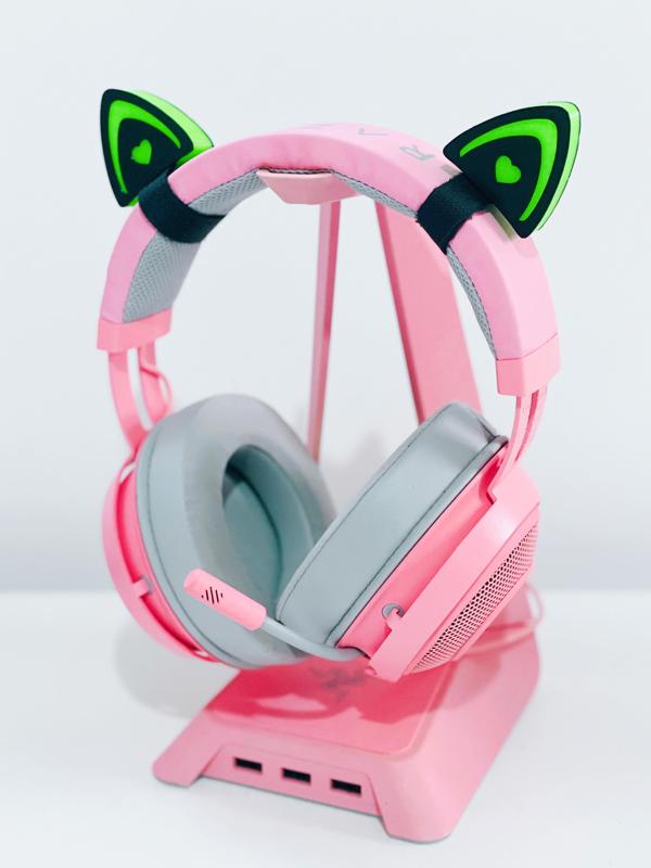 Cat Ears Headset / headphone Attachment / Accessory