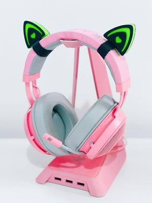 Cat Ears Headset / headphone Attachment / Accessory