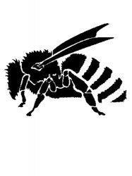 Bee Stencil