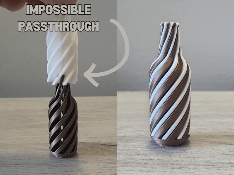 Beer Bottle Impossible Passthrough