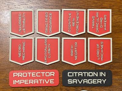 Adeptus Mechanicus Reminder Tokens