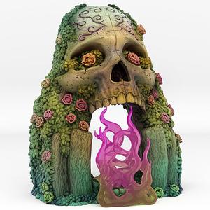 CADAVERA PORTAL WITH ITS PINK FIRE EFFECT