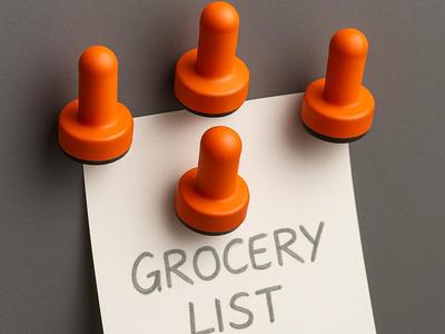Scratch-Free Refrigerator Magnet – with Felt Protection