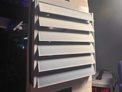 Simple "One-Way" Exhaust Vent (120mm Fan Adapter)
