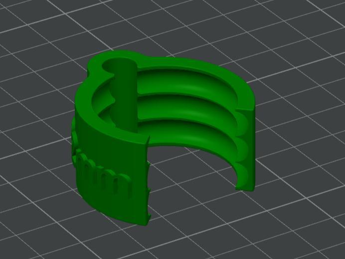 Festool D27 Extra Strong Hose Clip 32mm 100%Infill