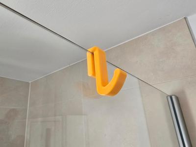 Shower cabin hook towel hook v2 Solo