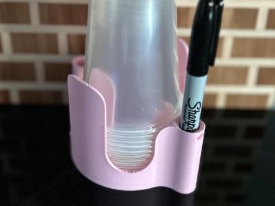 Cup and marker holder 9oz - w/String Attachment