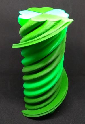 Twisted 4 Leaf Clover - Single Extruder