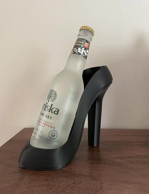 High heel wine holder