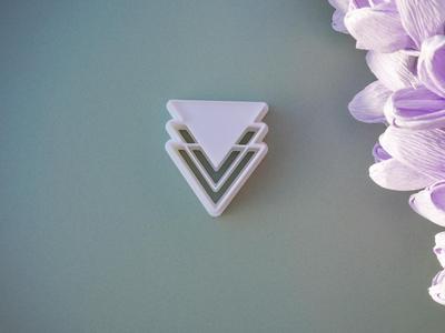 Abstract Clay Cutter For Earrings Necklaces