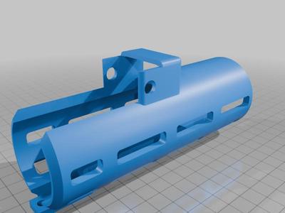 Airsoft apc9 sd2 extended handguard