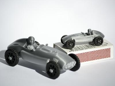 Vintage racing car