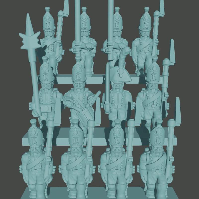 6-15mm Baden Grenadier Battalion (1802-08) OLD