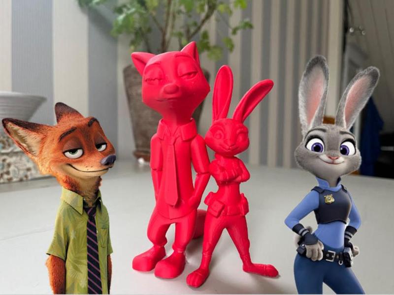 Zootopia- Judy and Nick 