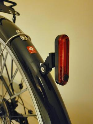 Ascher Taillight Mount for Bontrager Fender