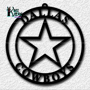 Dallas Cowboys Football Team sign Fan Decor