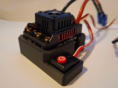 HobbyWing 10BL120 ESC mount Arrma