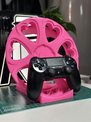 Heart Wheel Inspired Controller and Headphone Stand