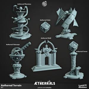 Aethernal Terrain (Pre-Supported) | Cast n Play