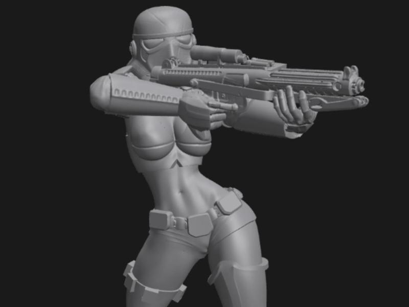 Female Stormtrooper Star Wars