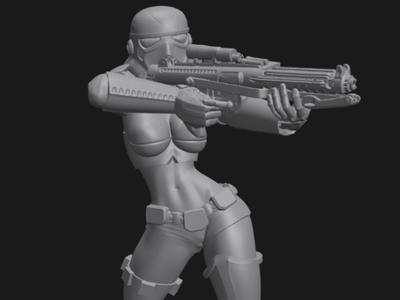 Female Stormtrooper Star Wars