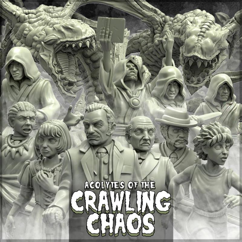 ACOLYTES OF THE CRAWLING CHAOS - Full pack