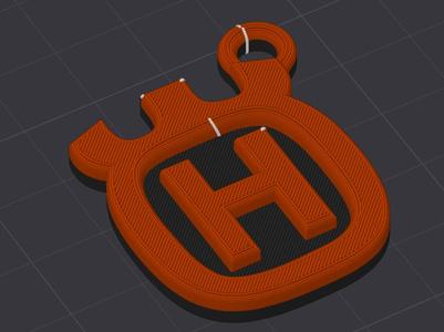 Husqvarna Keychain / Key Fob