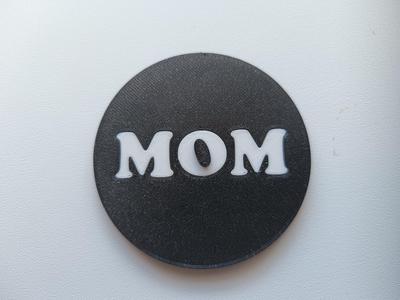 Podtácek 70mm Coaster Mom