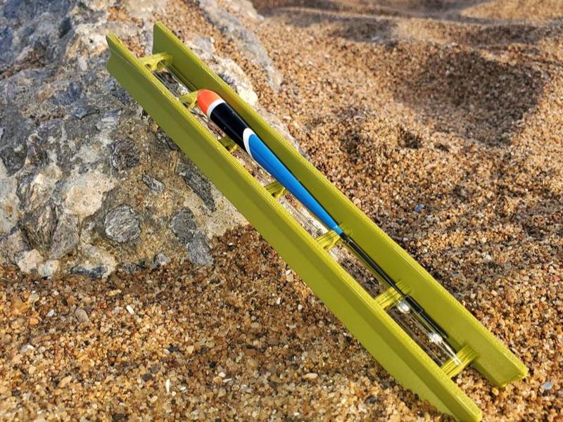 Fishing float container