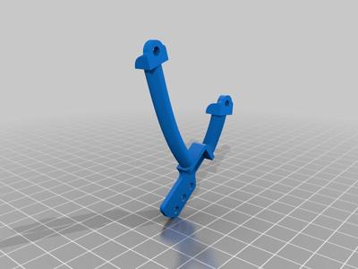 Original Tubular Vanquish VS4-10 Rear Radiator Mount