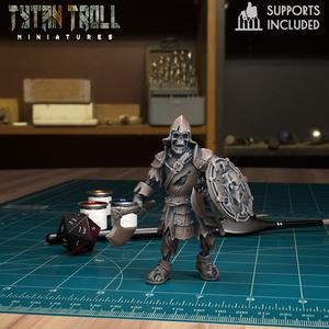 Armoured Skeleton 18 [Pre-Supported]