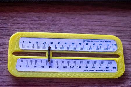 Lineal Ruler / Scale (With F° to C° Scale)