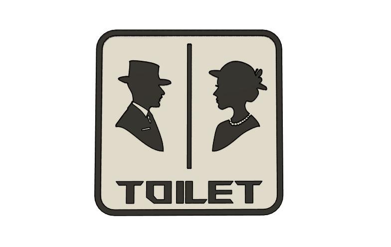 Toilet Sign