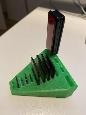 Memory card holder SD,USB,USB-C