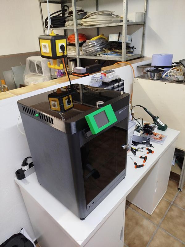 Bambulab P1S Riser, Belüftung, X-Touch