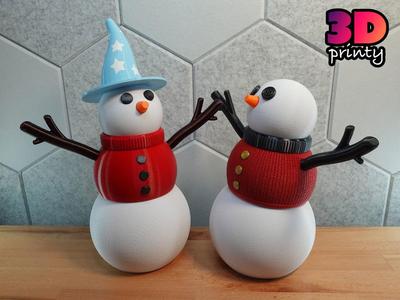 Giant Snowman - Wizard Hat