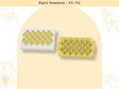 Cloud Asian Curly Pattern texture mat