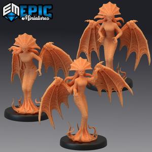 Atlach Nacha's Daughter Set / Spider & Bat Goddess / Lovecraft Entity / Cosmic Horror