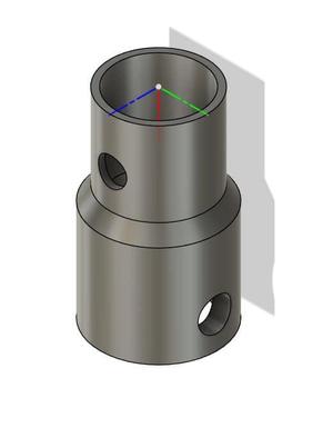 Pool net to pole adapter