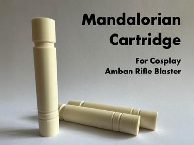 Mandalorian Cartridge - For Cosplay Amban Blaster