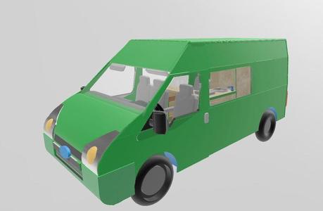 Ford TRANSIT mk.VII  home made camper