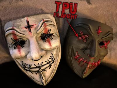Filament Purge Mask (with TPU)
