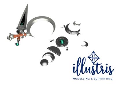 MELINOE Accessories STL FILES [Hades 2]