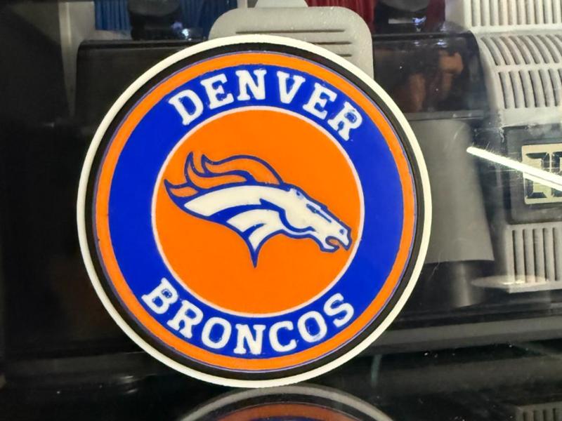 DENVER BRONCOS COASTER 