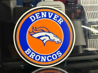 DENVER BRONCOS COASTER 